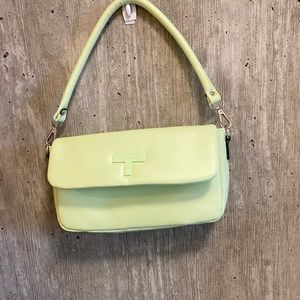 NEW T Tahari Lime Shoulder Bag
